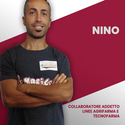 Nino - Collaboratore addetto linee agrifarma e tecnofarma Fattoria Gallorosso